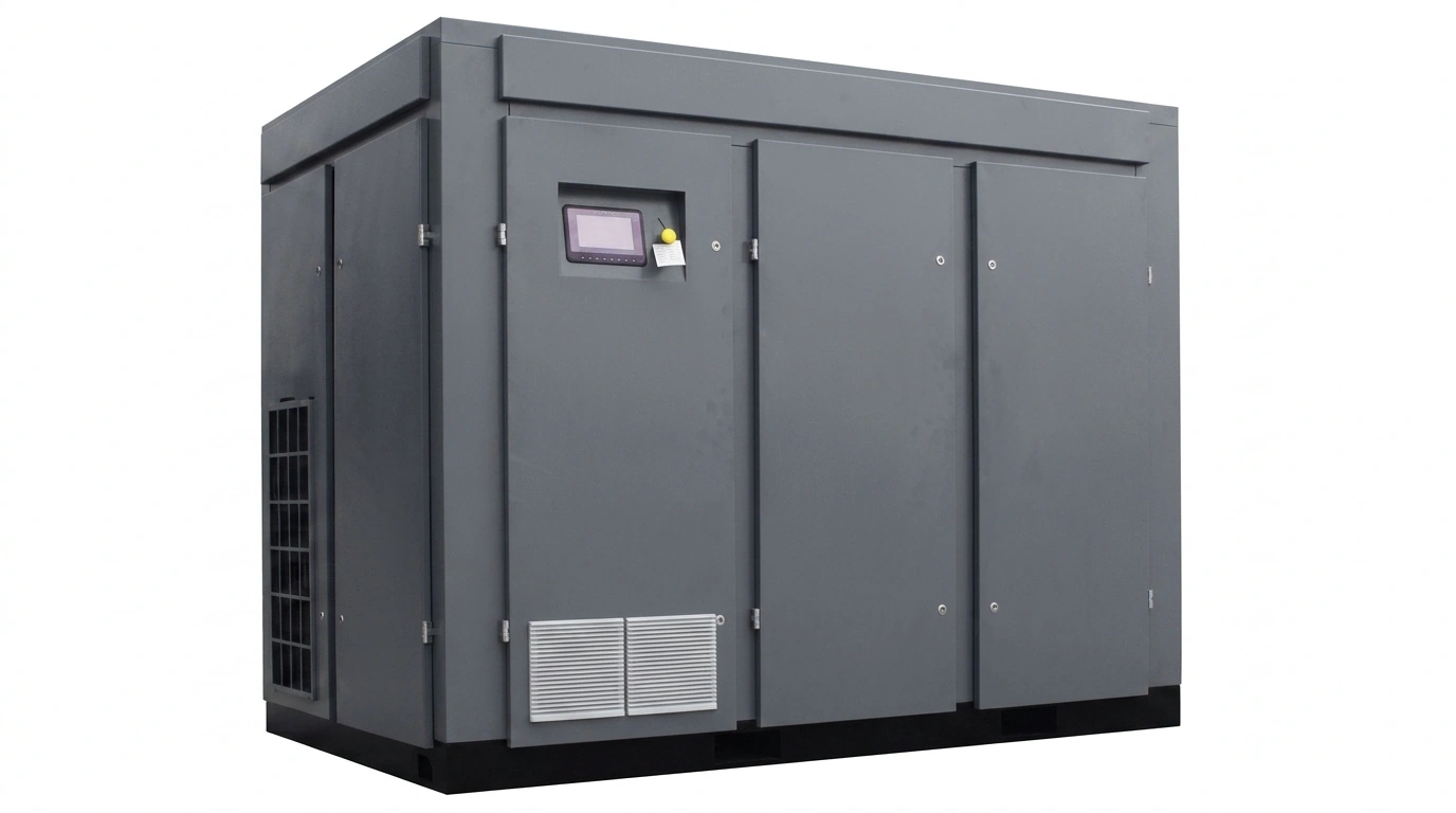 DUALLUBE-VPM Low-Pressure Two-Stage Screw Compressor | SIND