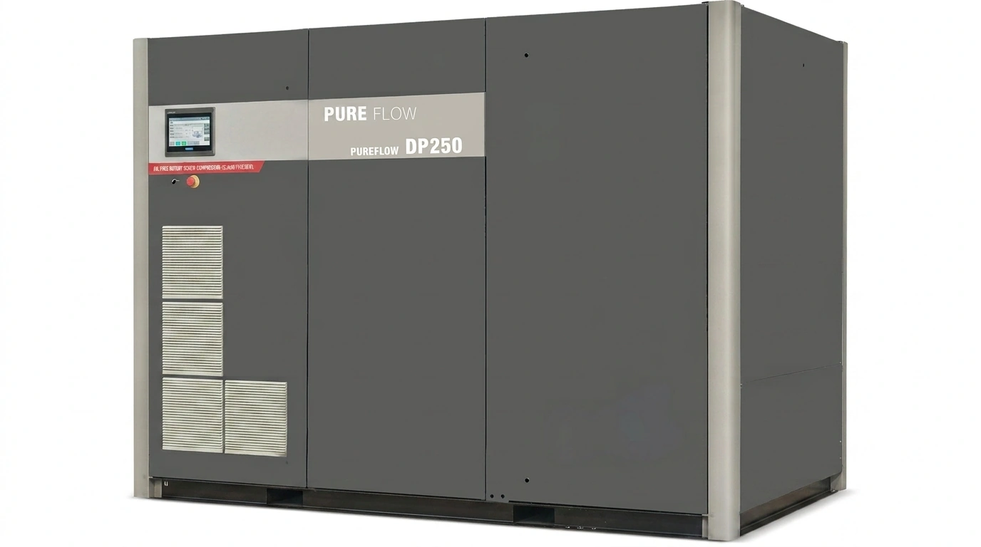 PureFlow DP Oil-Free Two-Stage Screw Compressor | SIND