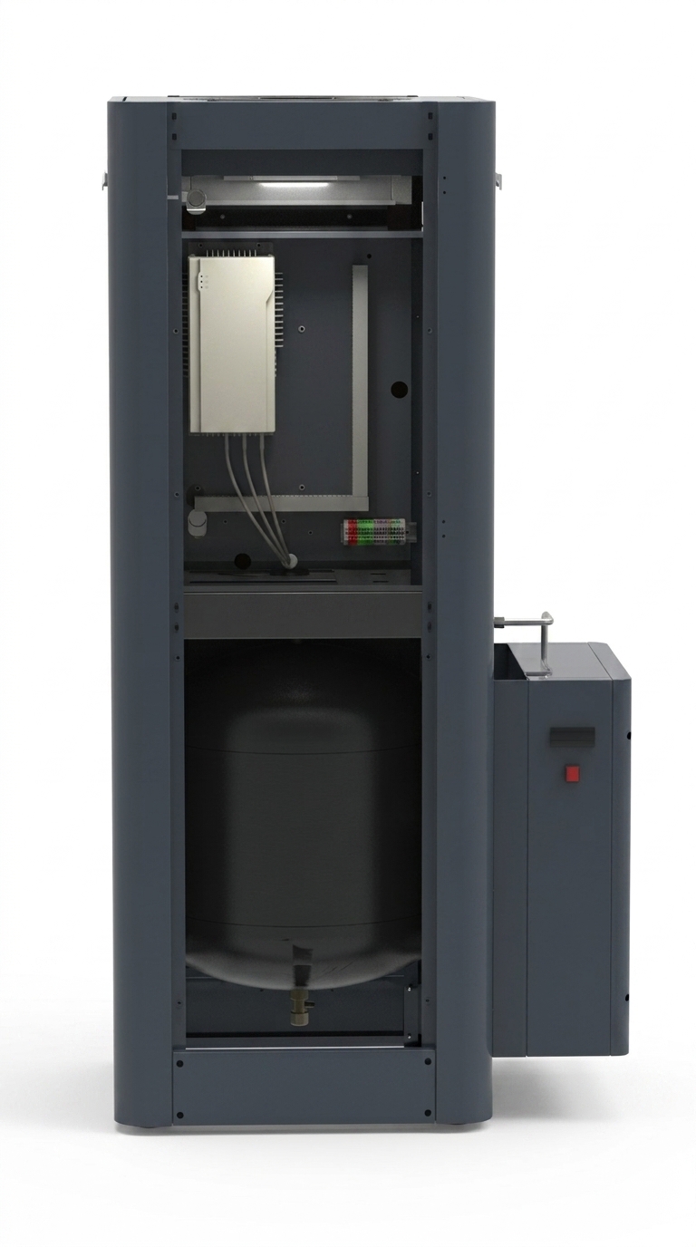 StationPack SN-V4 Vertical Integrated Screw Air Compressor Station — Image 2 | SIND