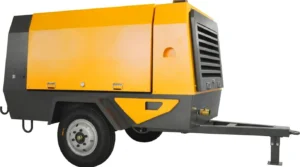 MobilPower DM-Series Diesel Mobile Screw Air Compressor MobilPower DM-Series diesel mobile screw air compressor, single unit view