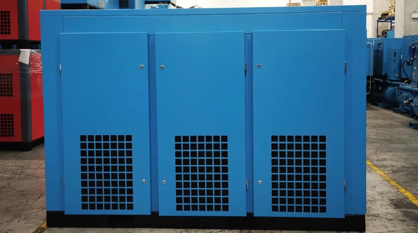 SIND two-stage screw compressors for electronics workshops SIND two-stage screw compressors for electronics workshops