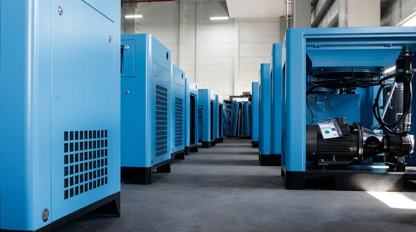 Replacing aging centrifugal and screw compressors with SIND high-efficiency compressors at an automotive plant