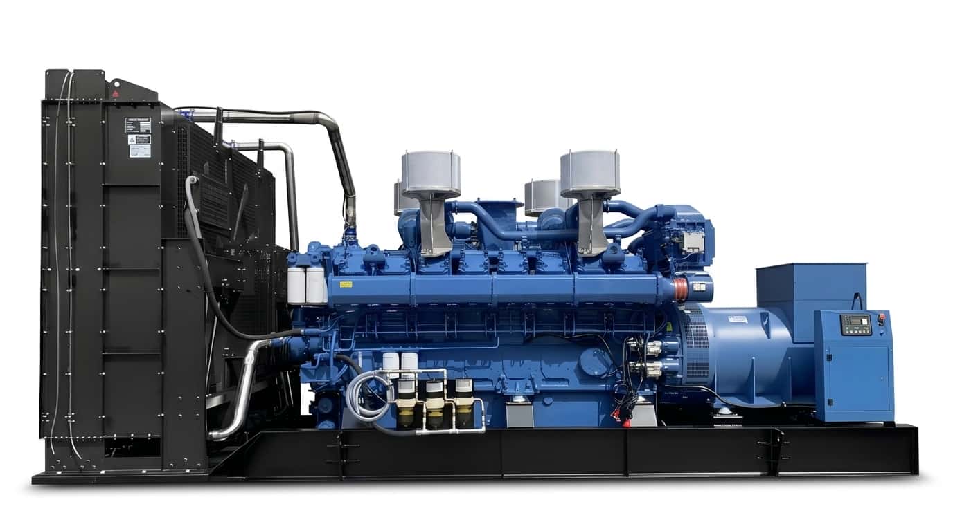 SIND open type industrial diesel generator set for plant room installation