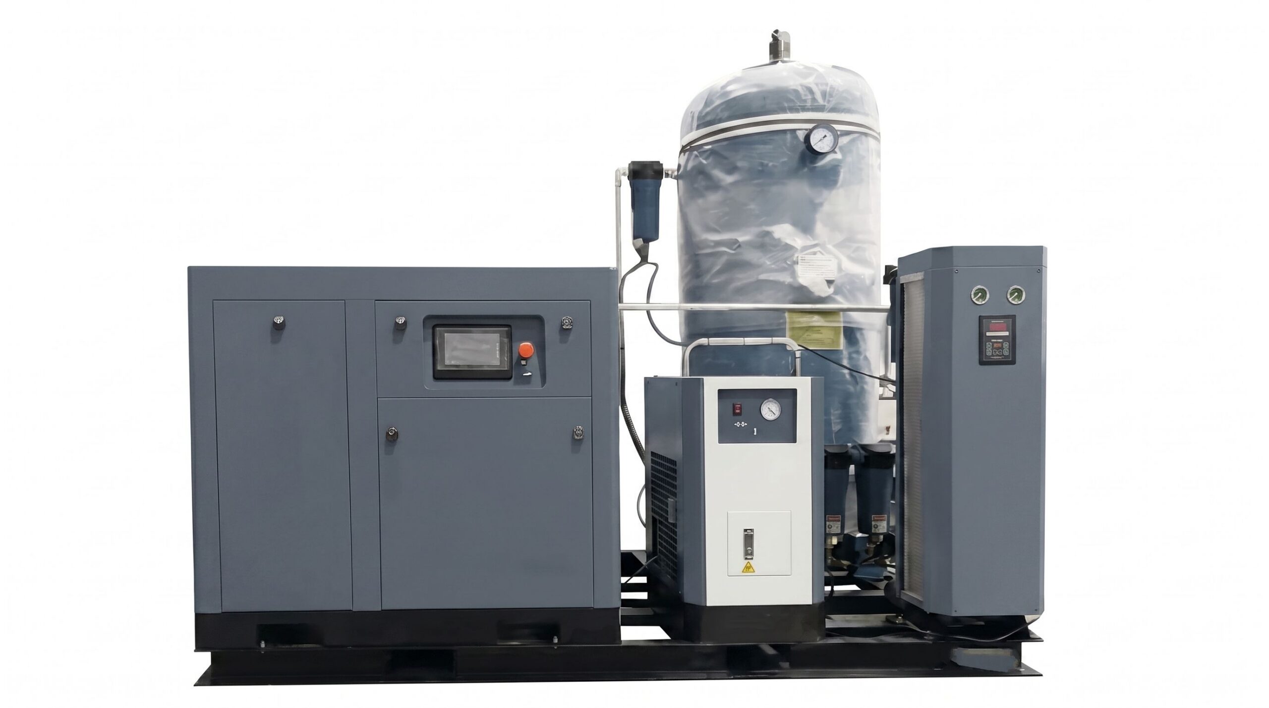 StationPack SE laser cutting 16-20 bar compressor station, single unit view