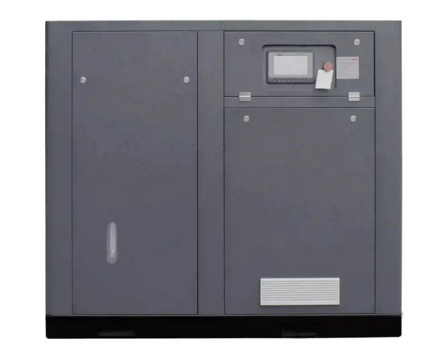 DUALLUBE two-stage oil-lubricated screw compressor